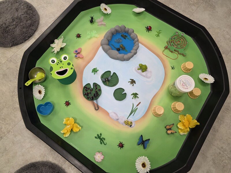 Rybník – Podložka do Tuff Tray MINI